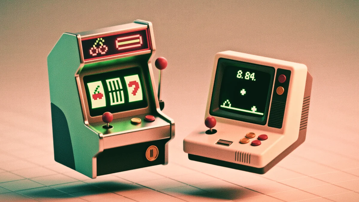 Казуальные игры 80-х и слот-машины, их влияние на азартные игры.