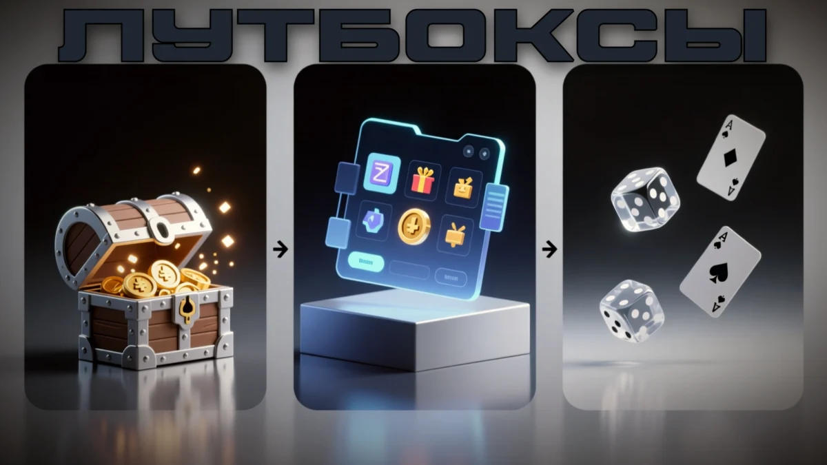 Лутбоксы: история, механика, споры, видеоигры.