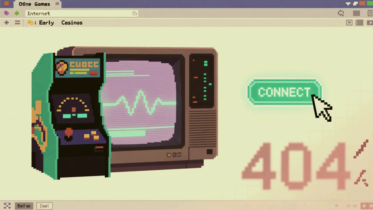 Начало эпохи цифровых развлечений: история онлайн-игр и первых интернет-казино.